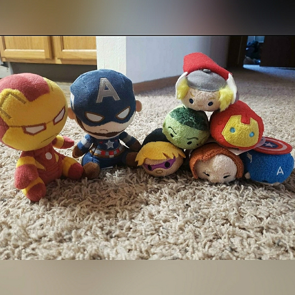 Avengers Tsum-Tsums and Mopeez